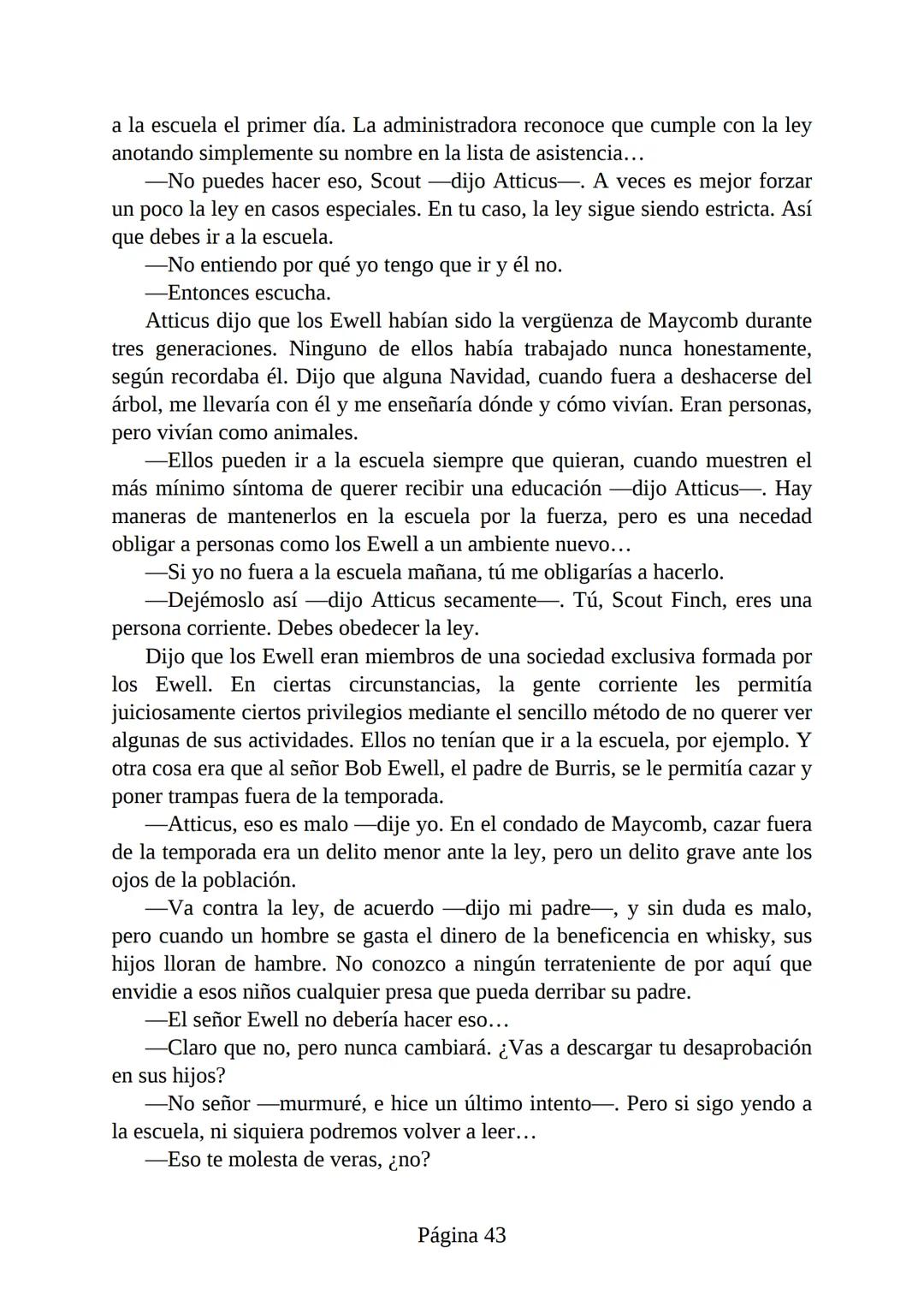 # Prólogo de
VICENTE MOLINA FOIX
# MATAR A UN
# RUISEÑOR
HARPER LEE
Lectulandia <<Disparad a todos los arrendajos azu