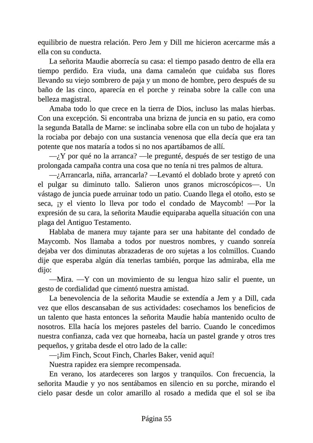 # Prólogo de
VICENTE MOLINA FOIX
# MATAR A UN
# RUISEÑOR
HARPER LEE
Lectulandia <<Disparad a todos los arrendajos azu