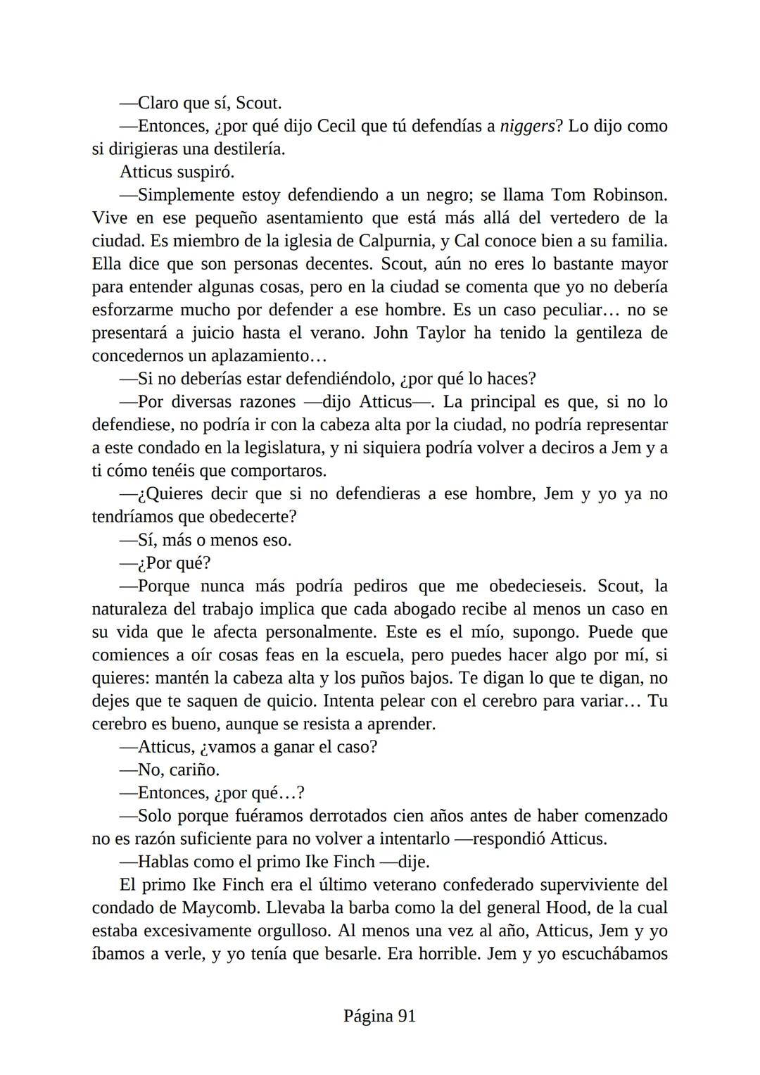 # Prólogo de
VICENTE MOLINA FOIX
# MATAR A UN
# RUISEÑOR
HARPER LEE
Lectulandia <<Disparad a todos los arrendajos azu