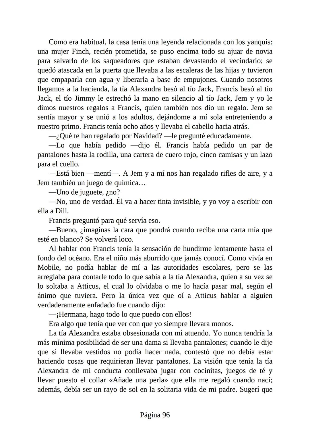 # Prólogo de
VICENTE MOLINA FOIX
# MATAR A UN
# RUISEÑOR
HARPER LEE
Lectulandia <<Disparad a todos los arrendajos azu
