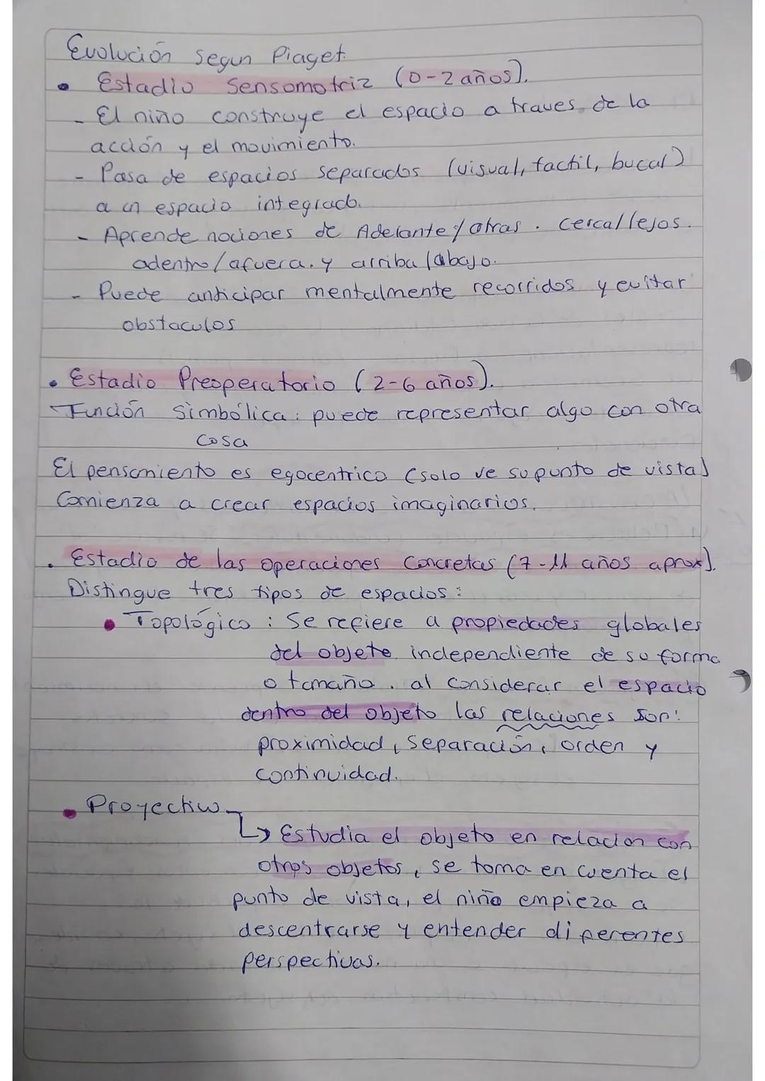 UNIDAD 3 "Enseñar geometria en el Nivel Inicial
Los conocimientos Espaciales se desarrollan naturalmente
desde el nacimiento, mientras que