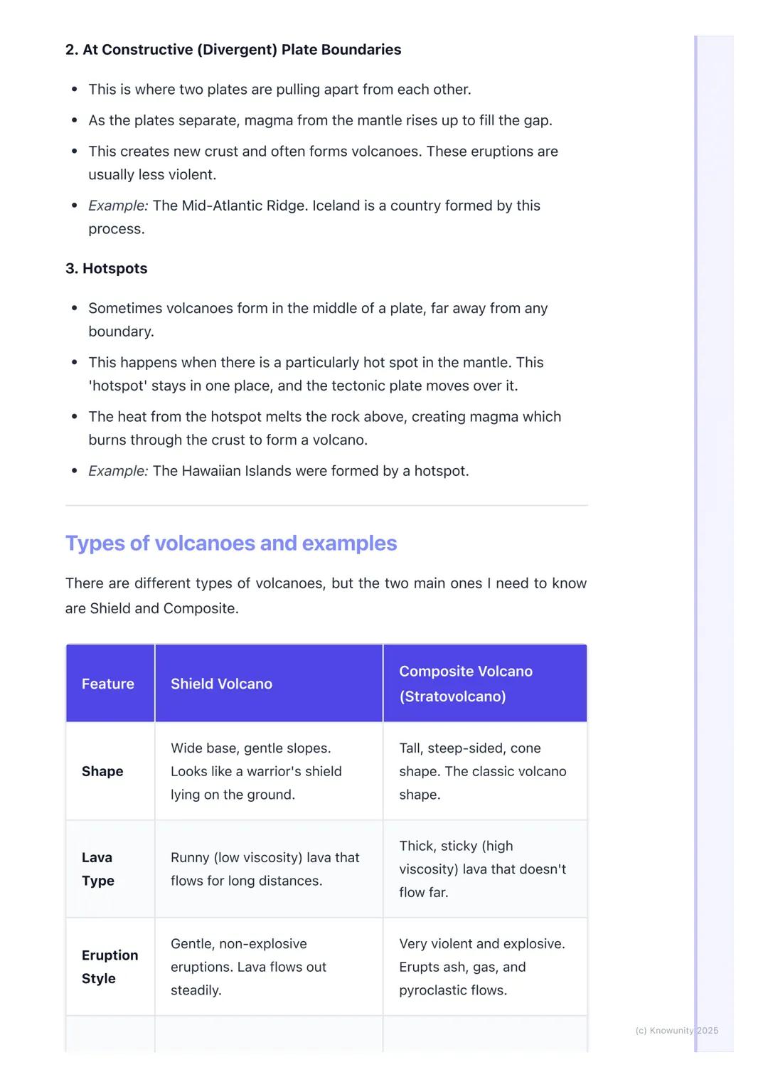 # Volcanoes
Introduction to volcanoes
Volcanoes are openings, or vents, in the Earth's crust where molten rock, ash,
and hot gases can esc