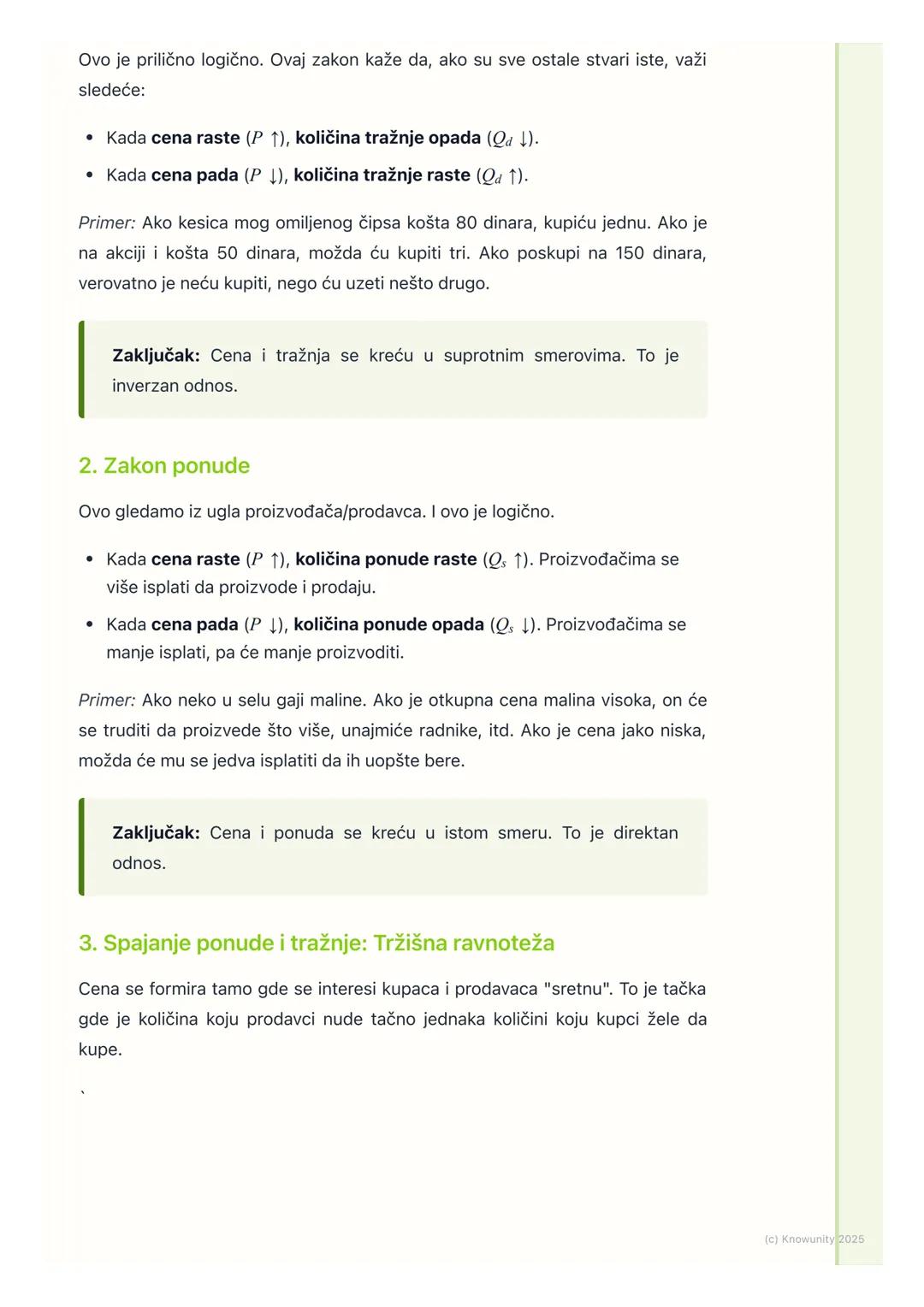 # Ponuda i tražnja
(pojednostavljeno)
Uvod u ponudu i tražnju
Ovo je osnovni princip ekonomije koji objašnjava kako se formiraju cene. Zaš