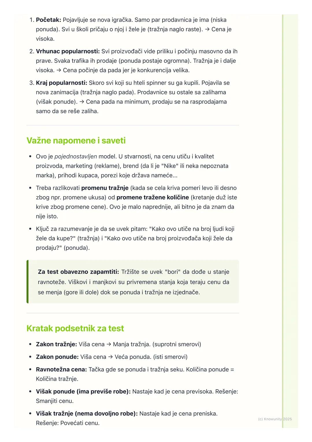 # Ponuda i tražnja
(pojednostavljeno)
Uvod u ponudu i tražnju
Ovo je osnovni princip ekonomije koji objašnjava kako se formiraju cene. Zaš