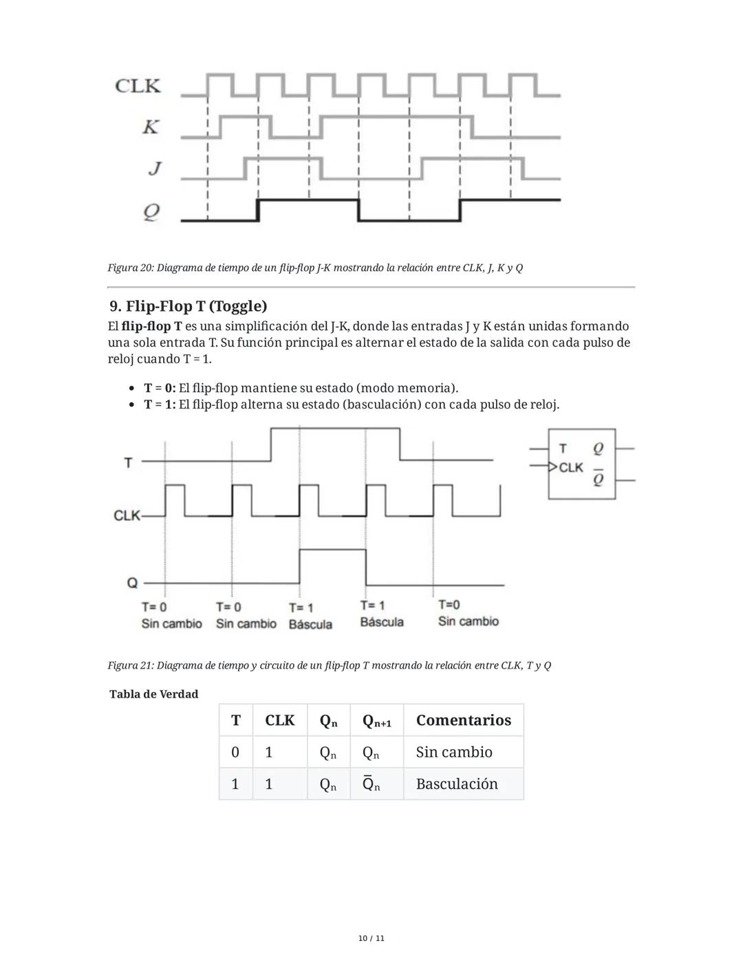 Unidad 3 - Circuitos Secuenciales y Biestables
1. Introducción a los Circuitos Secuenciales y Combinacionales
La diferencia fundamental entr