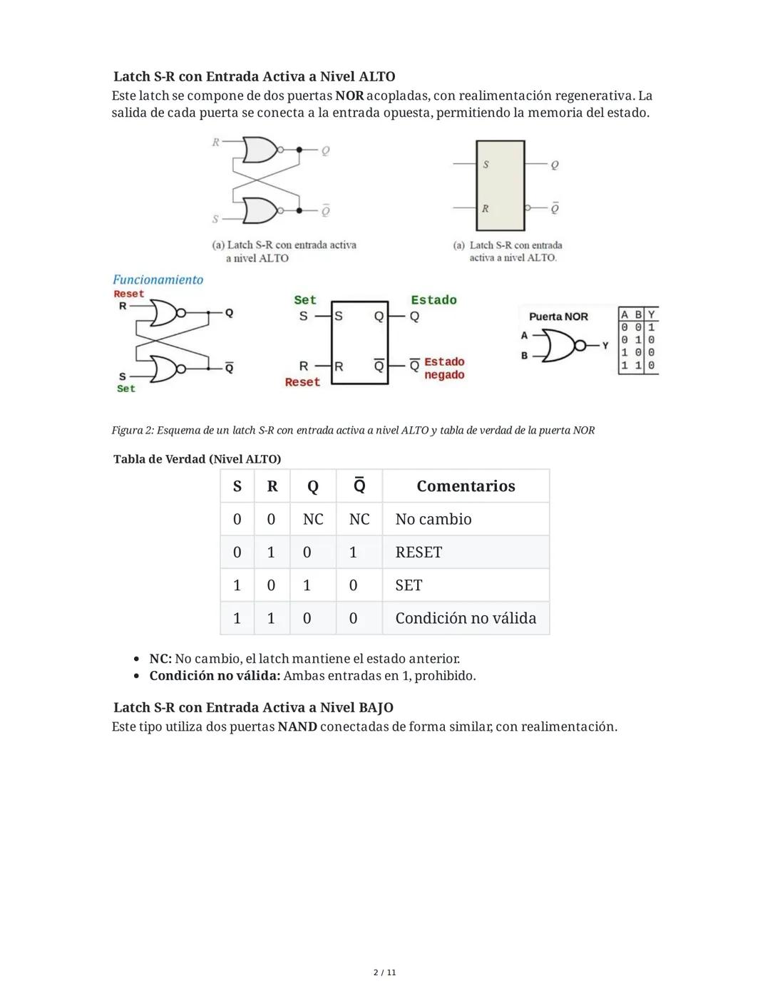 Unidad 3 - Circuitos Secuenciales y Biestables
1. Introducción a los Circuitos Secuenciales y Combinacionales
La diferencia fundamental entr