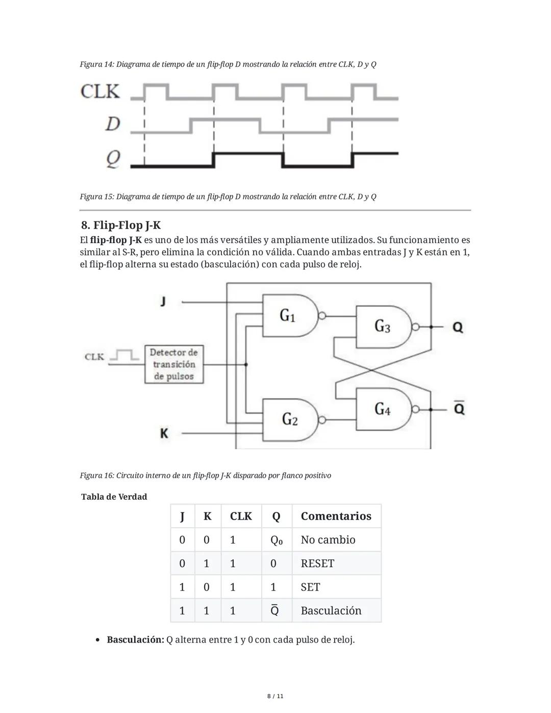 Unidad 3 - Circuitos Secuenciales y Biestables
1. Introducción a los Circuitos Secuenciales y Combinacionales
La diferencia fundamental entr