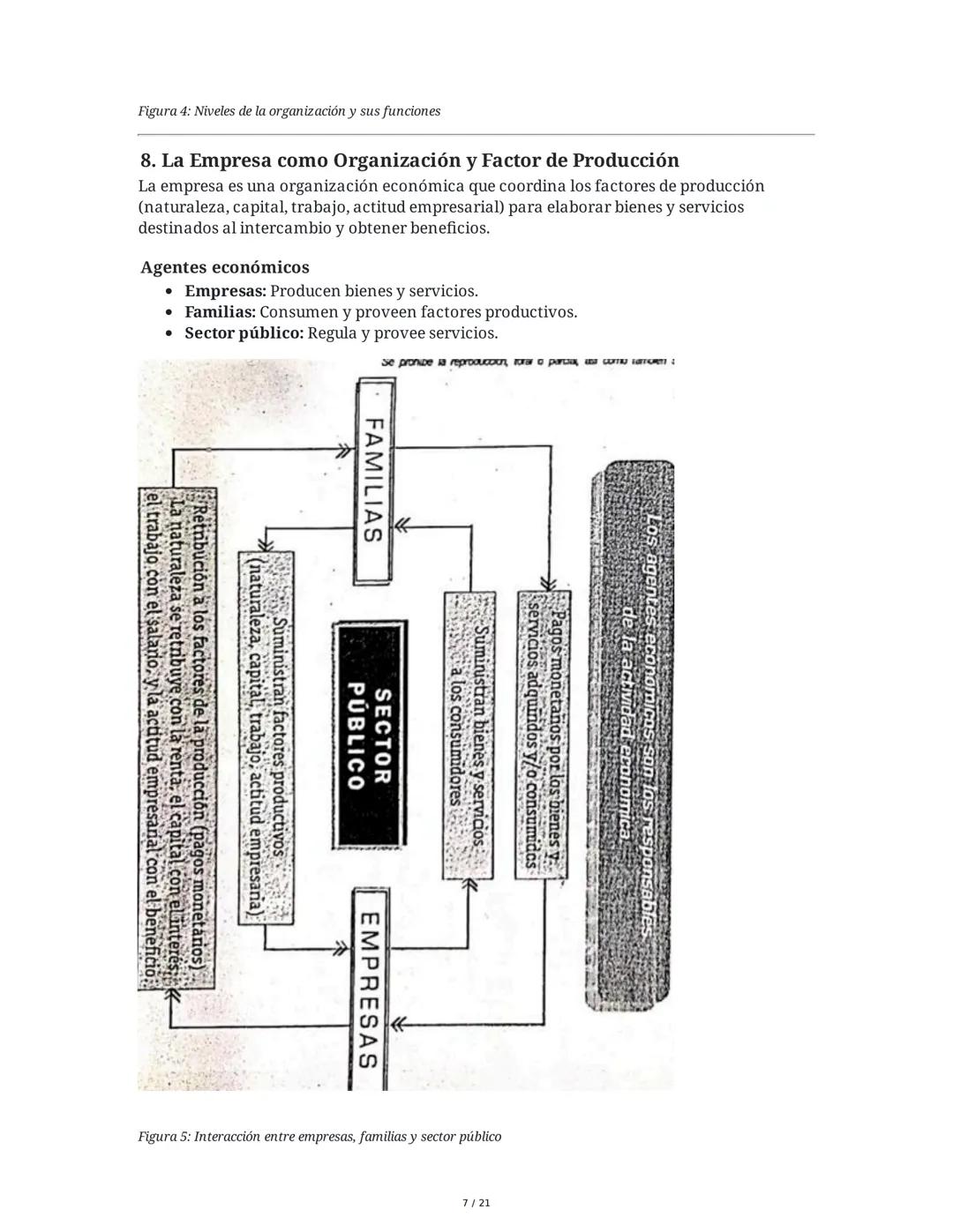 Teoría de las Organizaciones y la Empresa
1. La Empresa: Concepto y Evolución
La empresa es una organización conformada por un grupo humano