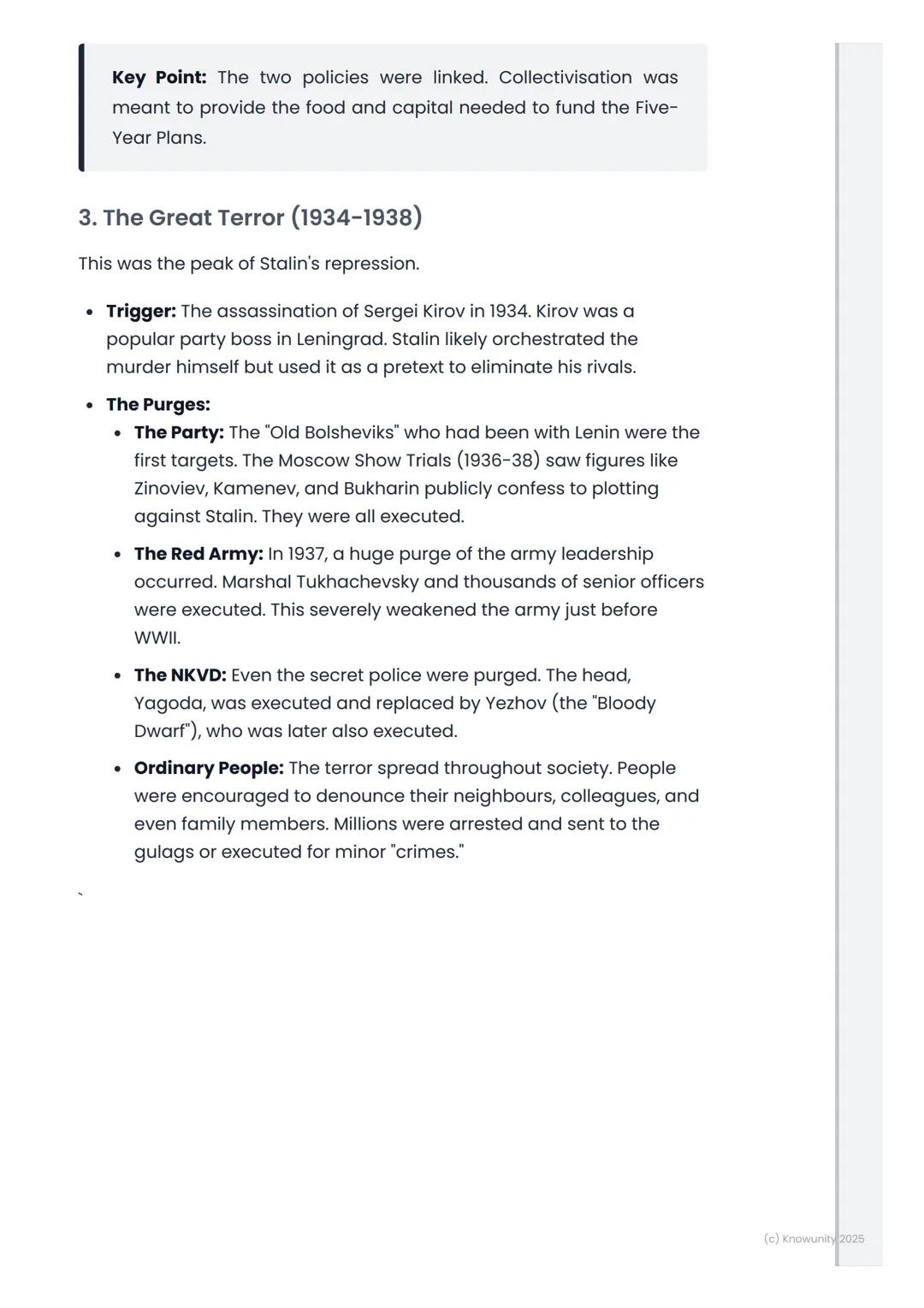 # Stalin's Russia
An overview of Stalin's Russia
After Lenin's death in 1924, a power struggle began for control of the
Soviet Union. Jose