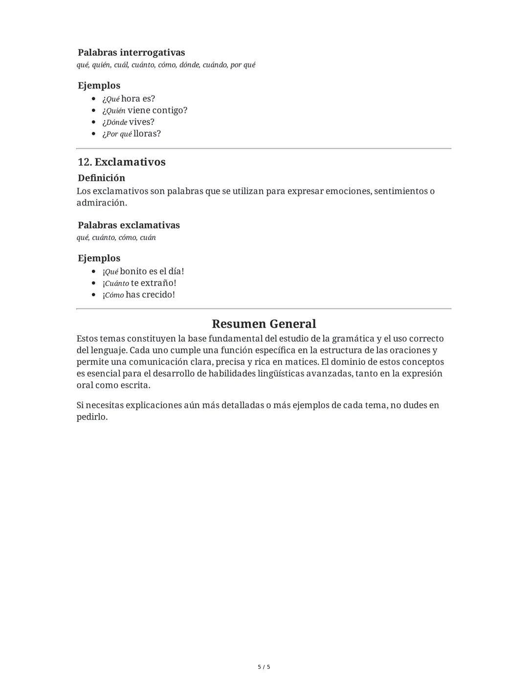 # Temas de Prácticas de Lenguaje
A continuación se presenta un resumen detallado y extenso de cada uno de los temas
listados en la imagen,