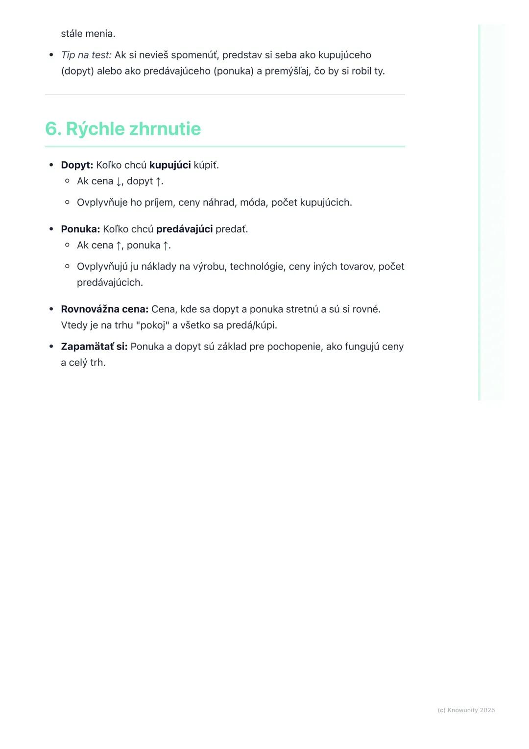 # Ponuka a dopyt (základy)
1. Prehľad a úvod
Takže, ponuka a dopyt sú dve veľmi dôležité veci v ekonomike. Pomáhajú nám
pochopiť, prečo sa
