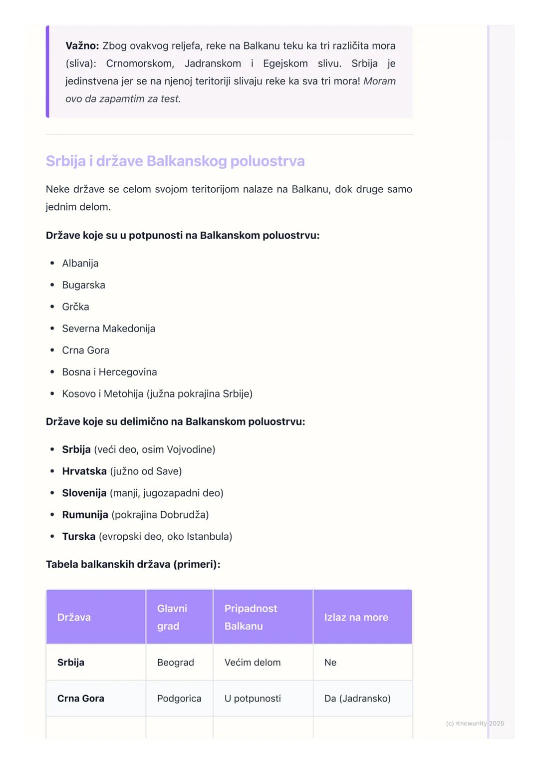 # Srbija kao deo Balkanskog
poluostrva
Uvod - Šta je Balkansko poluostrvo?
Balkansko poluostrvo je veliki deo kopna u jugoistočnoj Evropi.
